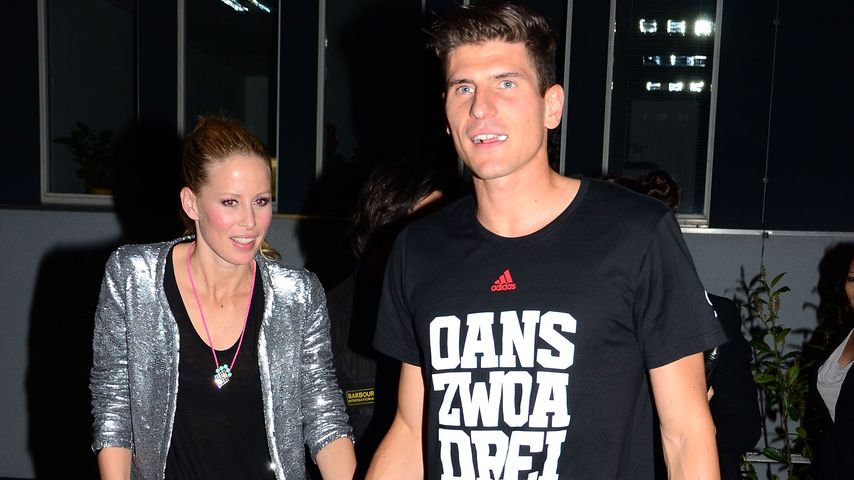 Carina Wanzung und Mario Gomez im "The Grand" in München