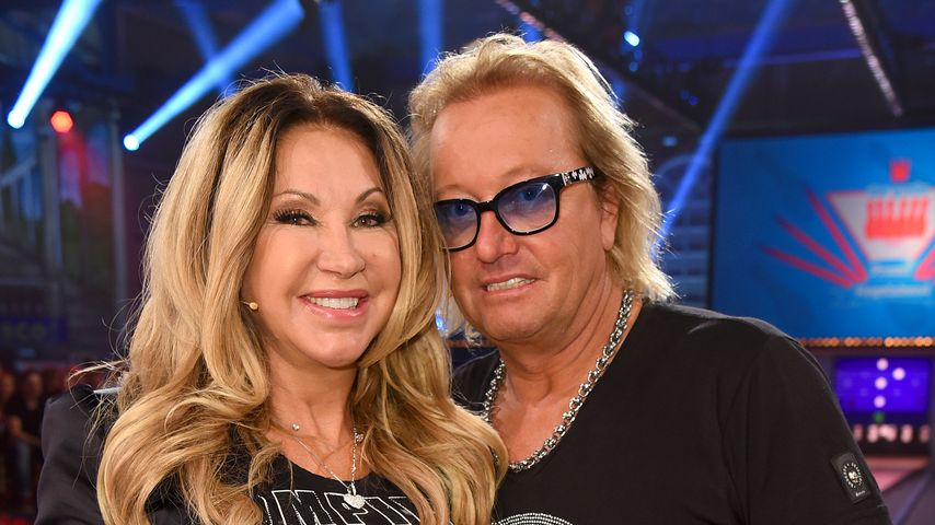 Carmen und Robert Geiss beim großen RTL 2-Promi-Kegelabend in Winterberg
