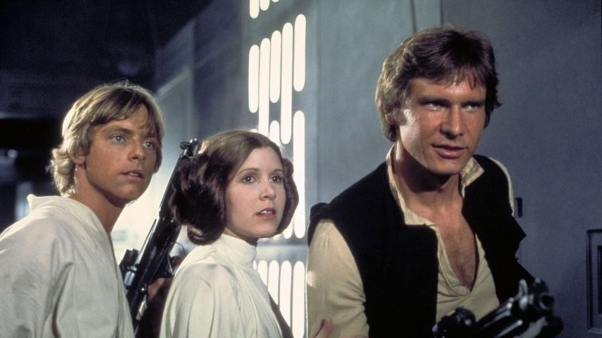 Harrison Ford und Carrie Fisher in "Star Wars"