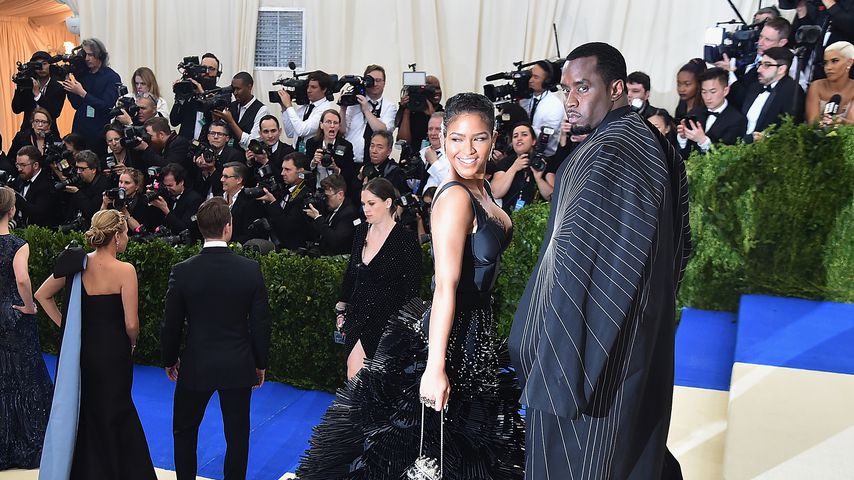 Cassie und P. Diddy bei der Met Gala in New York 2017