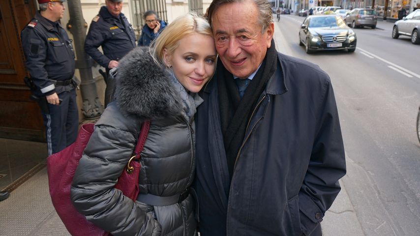 Cathy und Richard Lugner im März 2016 in Wien