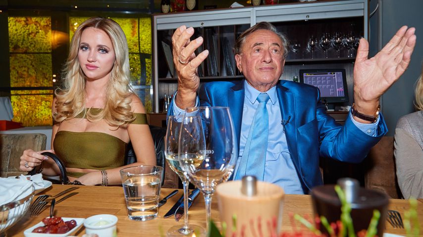 Cathy und Richard Lugner bei der Feier zu seinem 84. Geburtstag