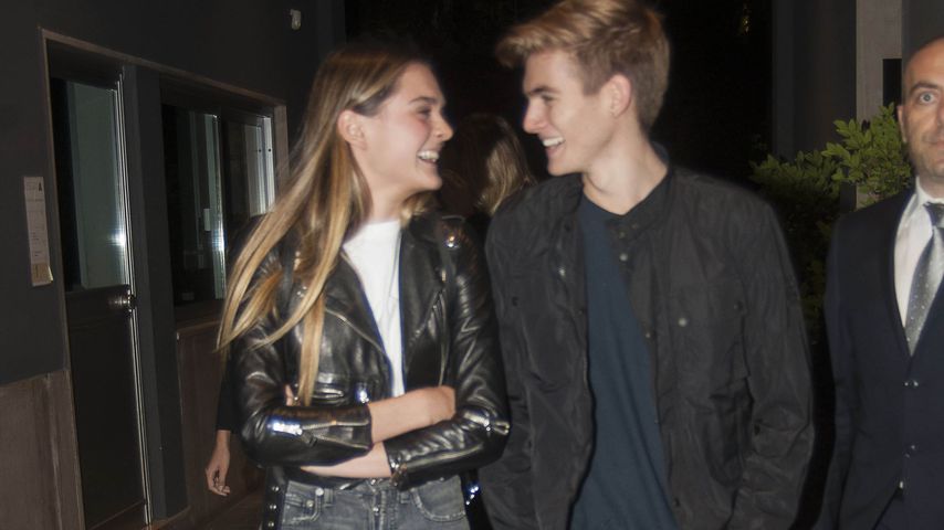 Cayley King und Presely Gerber in Mailand