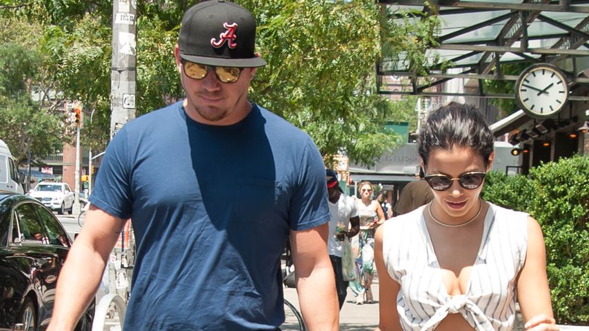 Channing Tatum mit seiner Frau Jenna