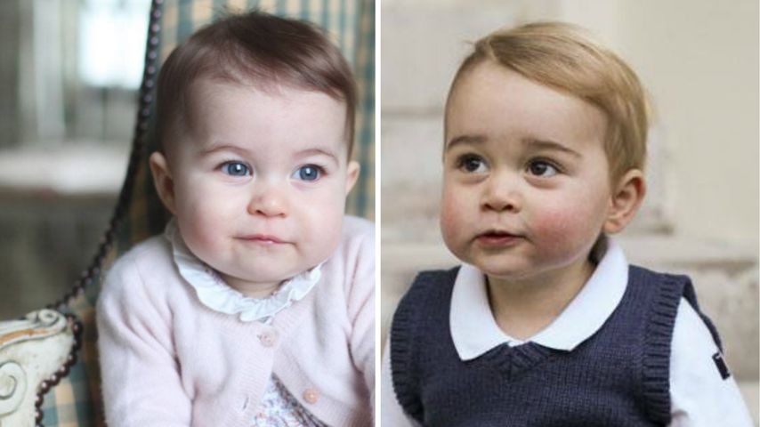 Prinz George und Prinzessin Charlotte