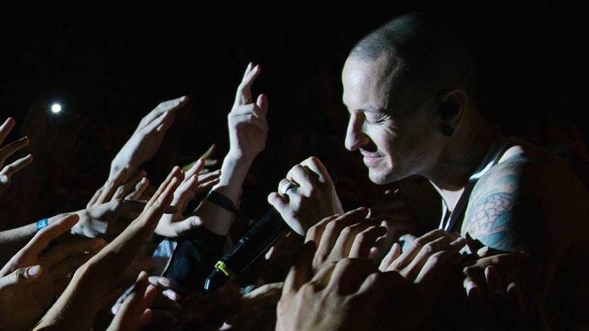 Chester Bennington bei einem Auftritt