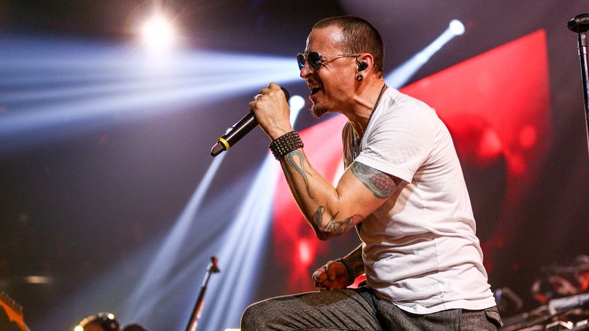 Chester Bennington bei einem Auftritt 2017