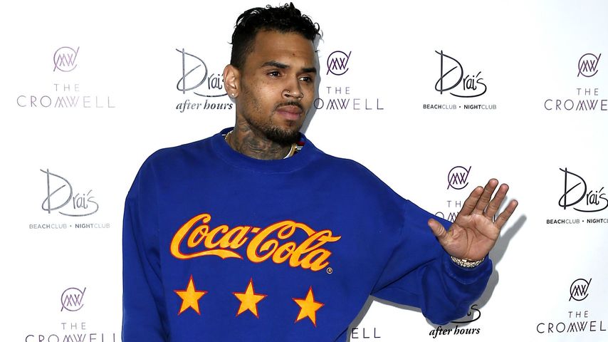 Chris Brown vor Club in Las Vegas