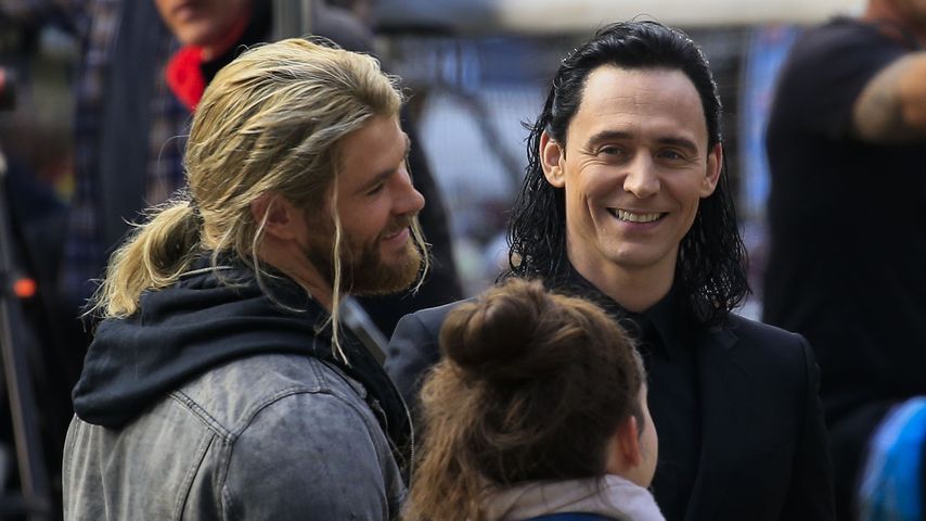 Chris Hemsworth und Tom Hiddleston beim "Thor: Ragnarok"-Dreh in Brisbane