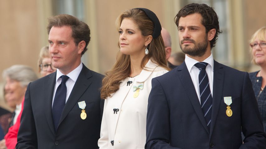 Prinz Carl Philip von Schweden, Madeleine von Schweden und Chris O'Neill