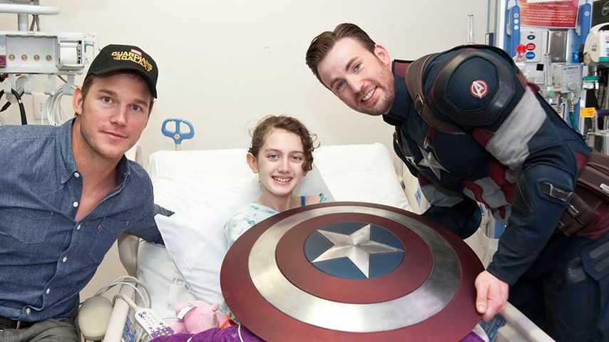 Chris Pratt und Chris Evans