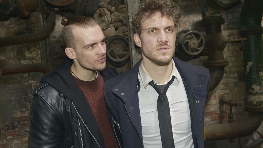 Chris (Eric Stehfest) und Felix (Thaddäus Meilinger) bei GZSZ