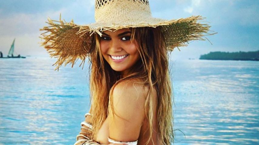 Chrissy Teigen bei einem Shooting für "Sports Illustrated Swimsuit"
