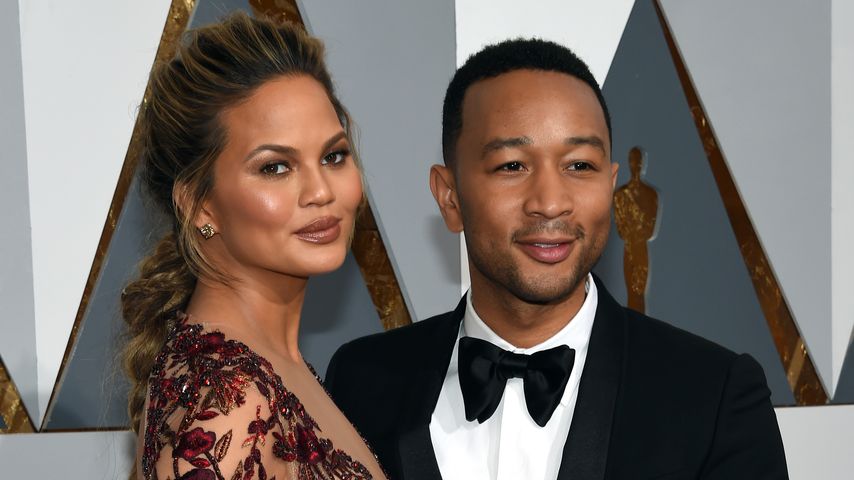 Chrissy Teigen und John Legend bei den Oscars
