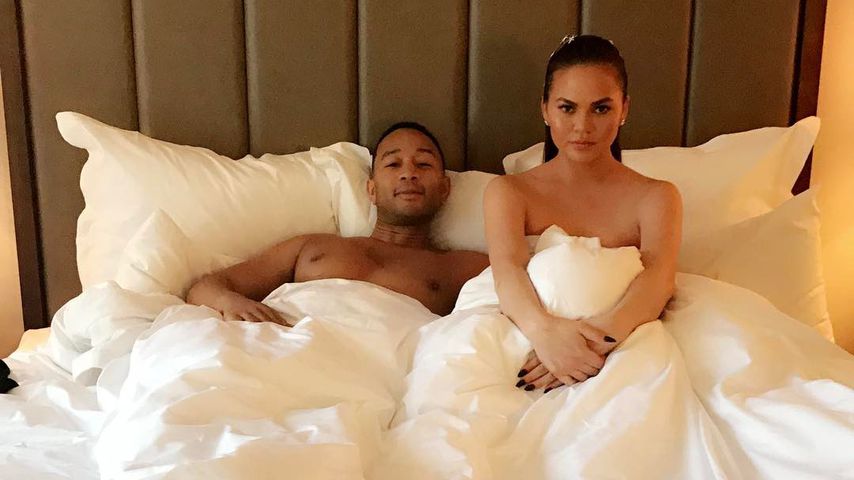 Chrissy Teigen und Ehemann John Legend