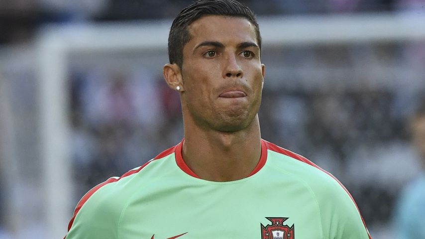 Cristiano Ronaldo bei der EM 2016 im Spiel Portugal - Kroatien