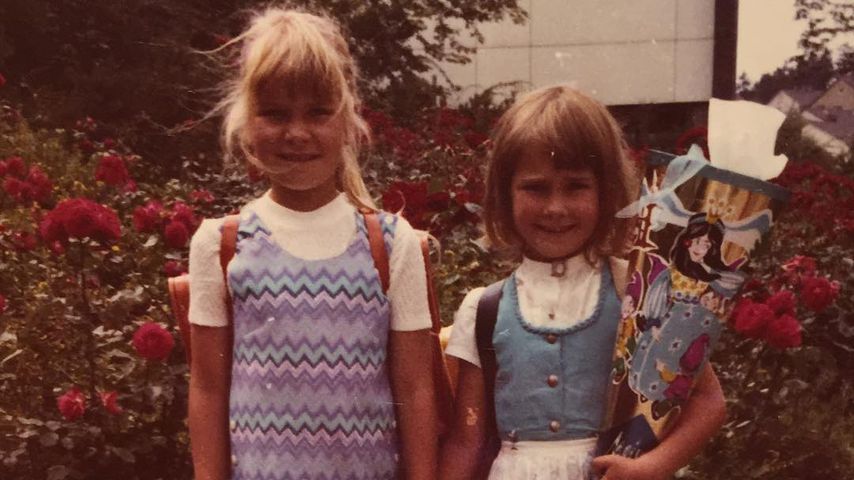 Claudia Effenberg mit ihrer Schwester Sabine