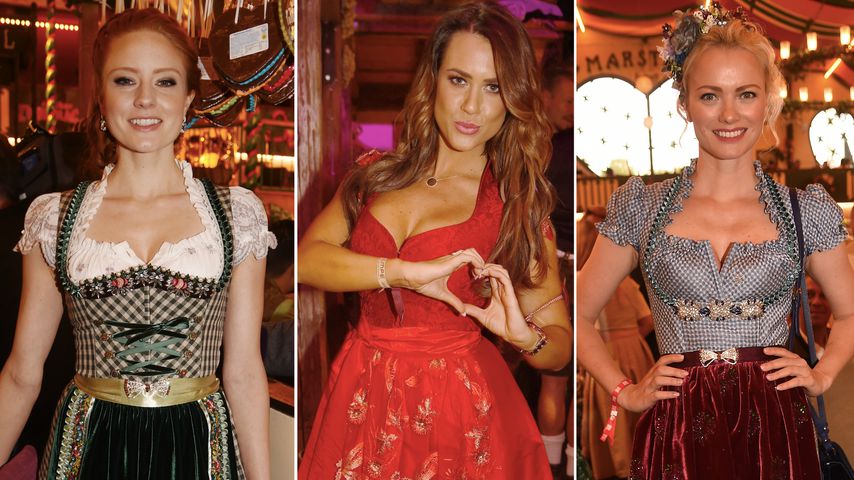 Wiesn-Halbzeit: Das sind die Dirndl-Looks der Promi-Ladys!