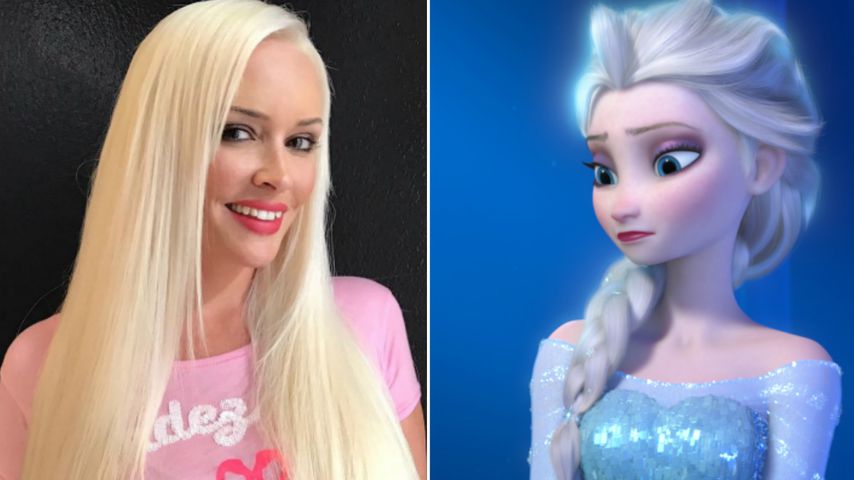 Wie Disneys Elsa: Daniela Katzenberger hat die Haare schön!