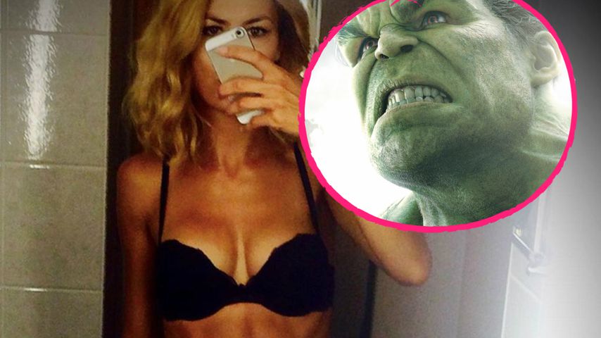 28 Grad & pralle Sonne – da wird Fiona Erdmann zum Hulk!