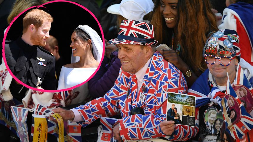 Verrückte Fans: Das nahmen sie für Harry & Meghan auf sich