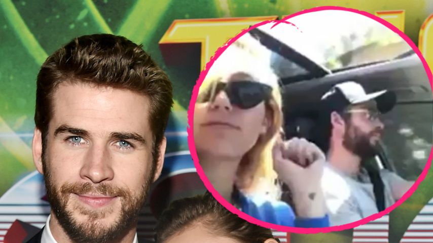 Schock im Auto: Liam Hemsworth prankt seine Miley Cyrus!