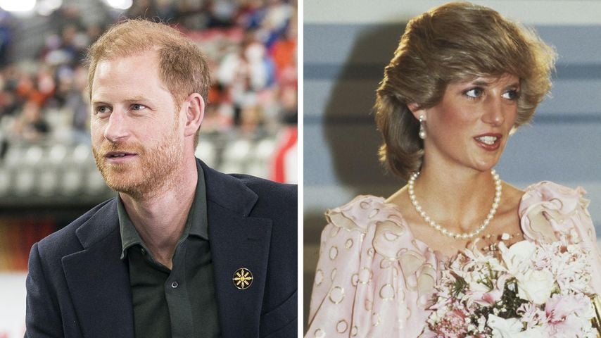 So rührend ehrt Prinz Harry seine Mutter Lady Diana (†36)
