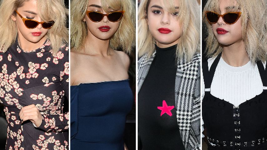 Minikleid & Nippelblitzer bei Minusgraden: Friert Sel nicht?
