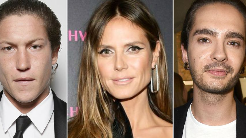 Vito Schnabel, Heidi Klum und Tom Kaulitz