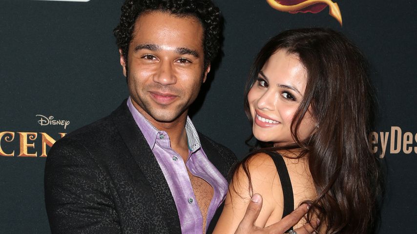 Corbin Bleu und Sasha Clements bei der Premiere von "Descendants"