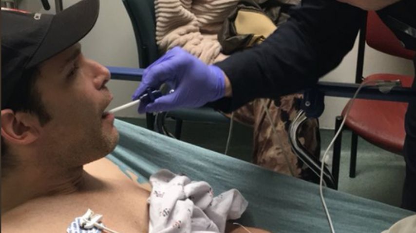 Corey Feldman im Krankenhaus in Hollywood, Kalifornien