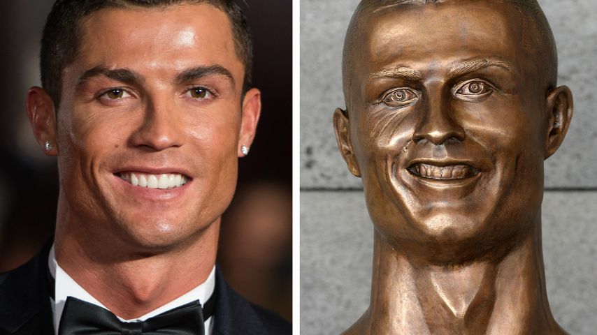 Mega-Fail: So schräg sieht Cristiano Ronaldos Statue aus!