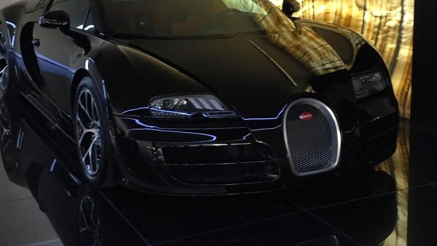 Cristiano Ronaldos Auto, ein Bugatti