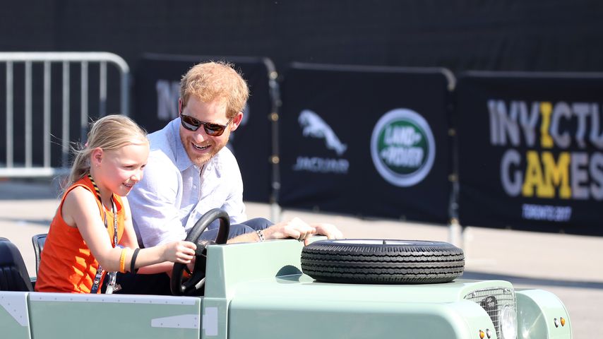 Goldiger Auftritt! Prinz Harry beweist seine Papa-Qualitäten