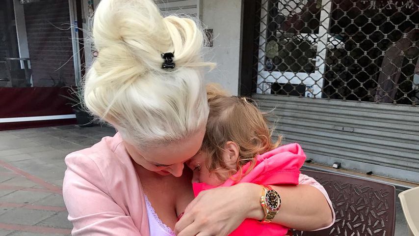 Daniela Katzenberger und Töchterchen Sophia