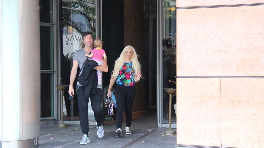 Daniela Katzenberger und Lucas Cordalis mit Tochter Sophia