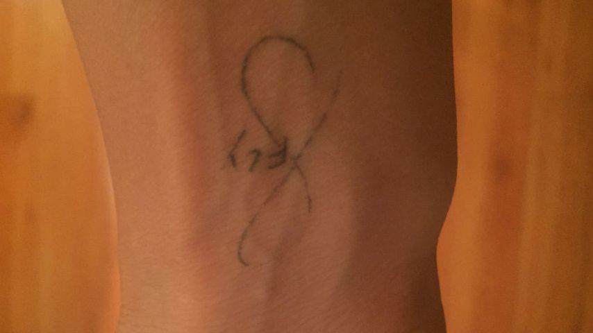 Das Partner-Tattoo am Handgelenk von Sandra Luesse