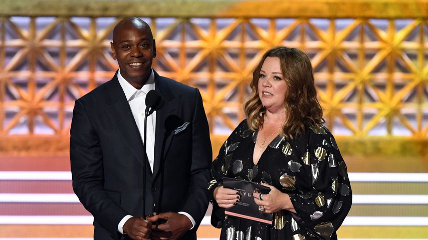 Dave Chappelle und Melissa McCarthy bei den 69th Annual Primetime Emmy Awards
