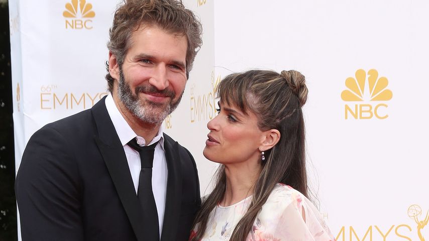 Amanda Peet und David Benioff