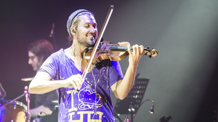 David Garrett bei einem Auftritt in Mailand