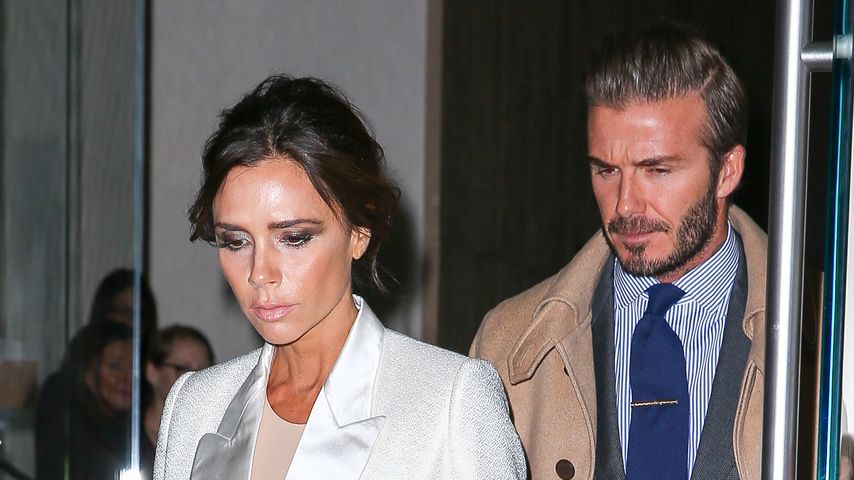 Victoria und David Beckham in NYC