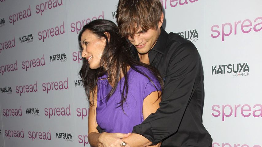 Ashton Kutcher und Demi Moore