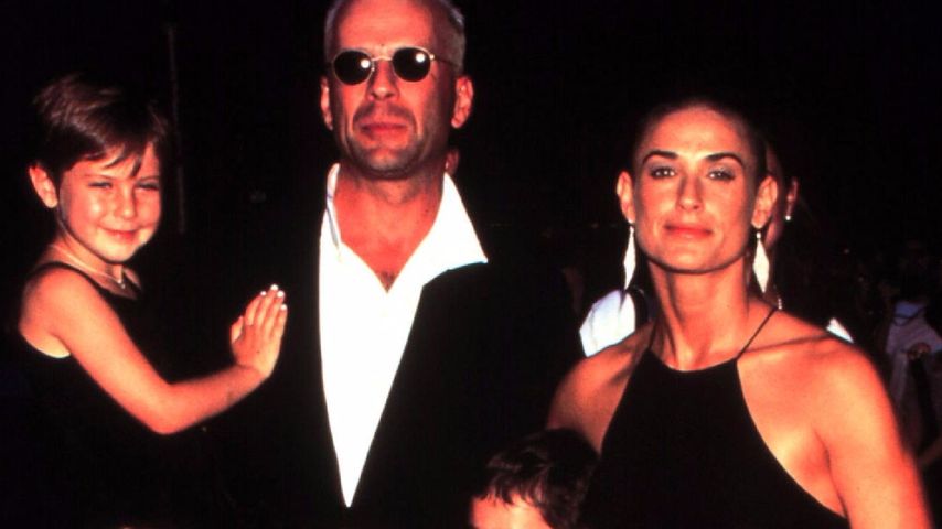 Hollywood-Stars Bruce Willis und Demi Moore