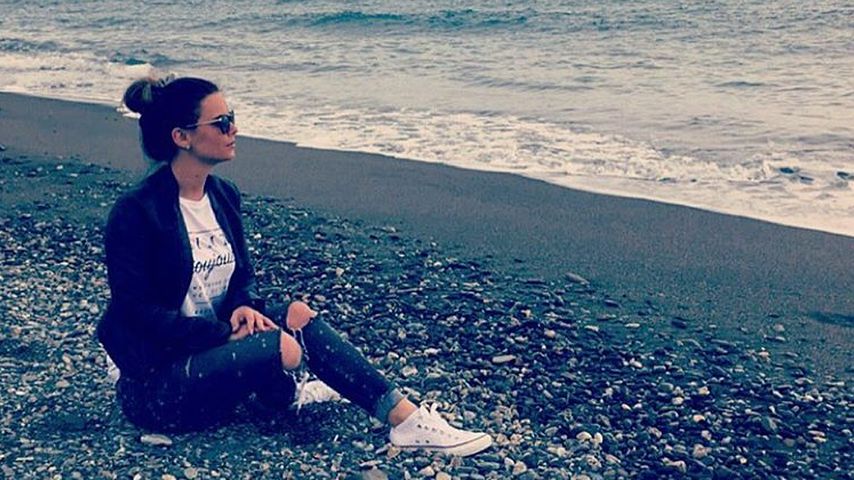 Denise Temlitz am Strand