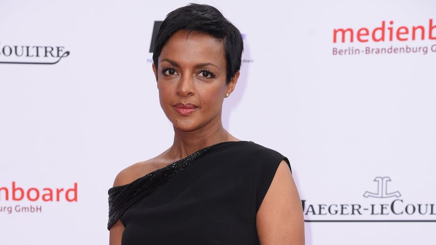 Dennenesch Zoudé im Mai 2016 bei dem Deutschen Filmpreis in Berlin