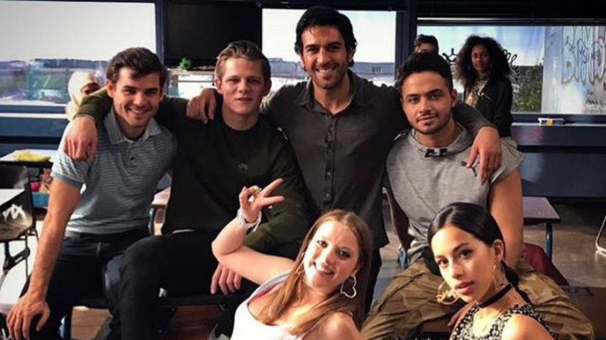 "Fack ju Göhte"-Cast (v.l.): Lucas Reiber, M. v. d. Groben, E. M'Barek, A. Arami, J. Haase, G. Emre