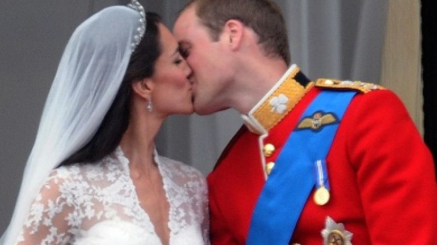 Kate Middleton und Prinz William bei ihrer Hochzeit im April 2011