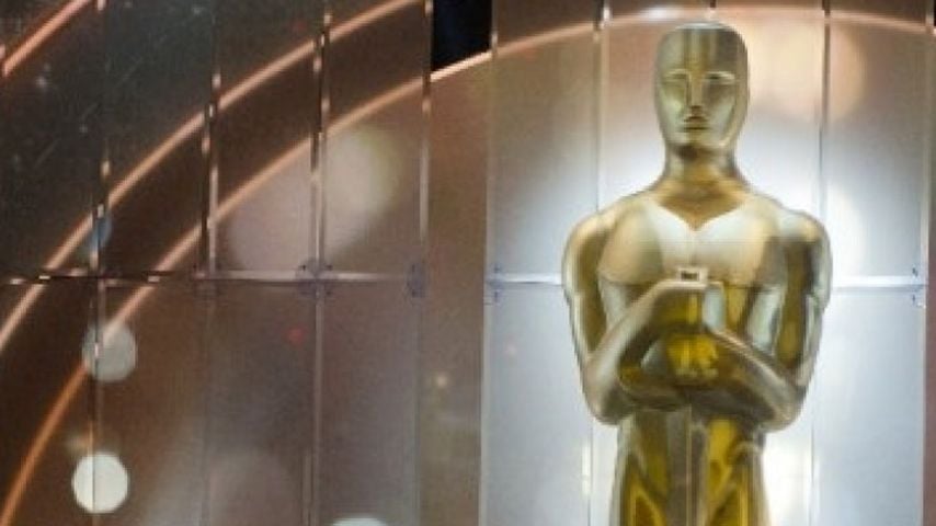 Anne Hathaway und James Franco auf der Oscars-Bühne