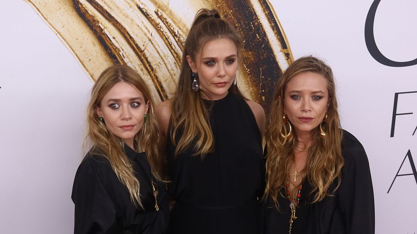 Die Olsen Twins und ihre Schwester Elizabeth Olsen bei den CFDA Fashion Awards 2016