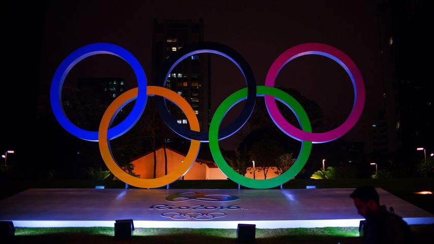 Die Olympischen Ringe 2016